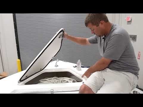 How to install a GEMLUX Lift & Turn Latch on your boat