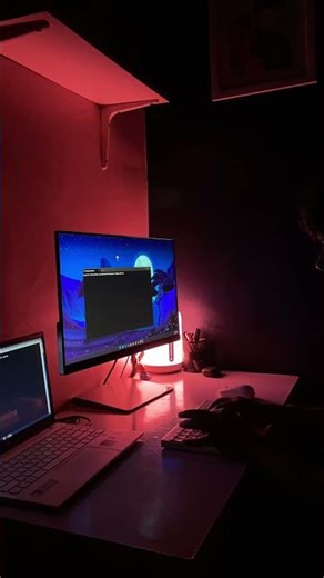 Late night setup #coding #softwareengineer #frontendengineer #python #setup