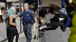 Shocking footage of an arrest involving pepper spray and a dog in NZ