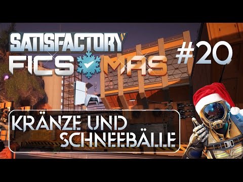 Satisfactory: #20 - 🏭 Wreaths and Snowballs [PS5][German/Deutsch🇩🇪]