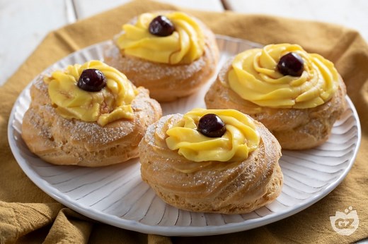 Zeppole di San Giuseppe al forno