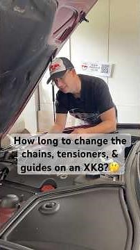 How long for Jaguar mechanic to change the timing chains, tensioners and guides on an XK8? XKR X100