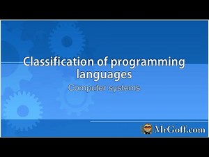 GCSE Computer Science: Classification of programming languages