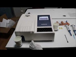 Semi auto biochemistry analyzer