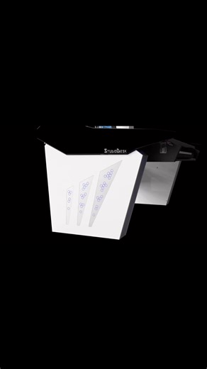 1.5K views · 11 reactions | ***FIVE*** The first of its kind. Music Workstation with Five synchronized motors. Your entire studio… moving as one. Three separate height Controllers with memory, 88 keys keyboard tray, 5U rack spaces. Your entire studio… moving as one. Would you have it? Let us know in the comments. ...... #FIVE #StudioDesk #ComingSoon | StudioDesk | Facebook