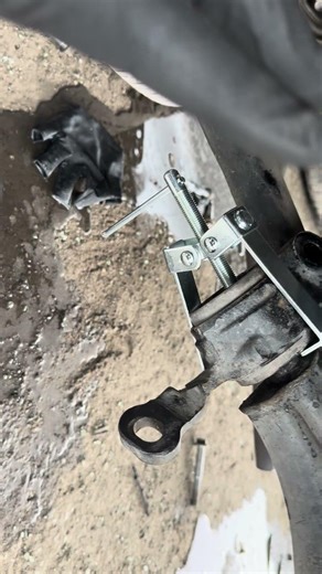 This is not the puller to remove the control arm bushing for mini cooper #minicooper