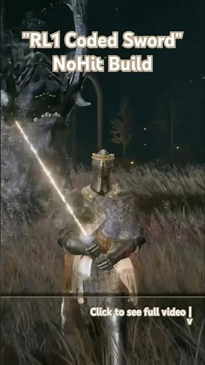 "RL1 Coded Sword" NoHit Build | Commander Gaius | Elden Ring DLC