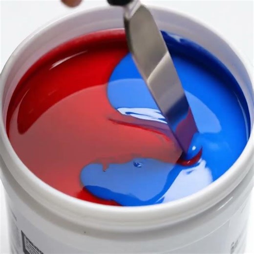 ❤💙Most Satisfying Color Mixing ASMR Ever