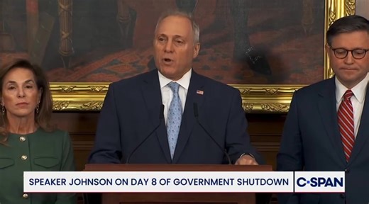 418K views · 17K reactions | Every House Democrat has a voting card. 3 weeks ago, all but ONE used it to shut down the government. Now, some of them have buyers’ remorse as the American people suffer. The only way House Dems get bailed out is by urging their Senate colleagues to vote for the clean CR. | Congressman Steve Scalise | Facebook