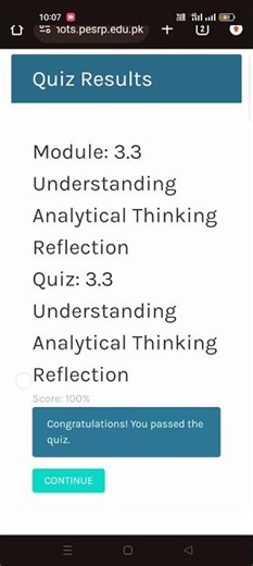 Module 3.3 Understanding Analytical Thinking Reflection
