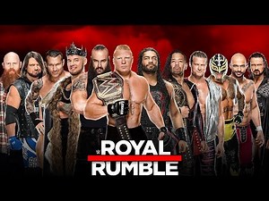 WWE ROYAL RUMBLE 2020 BROCK LESNAR | WWE 2K20 ROYAL RUMBLE GAMEPLAY !