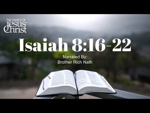 Scripture Study: Isaiah 8:16-22