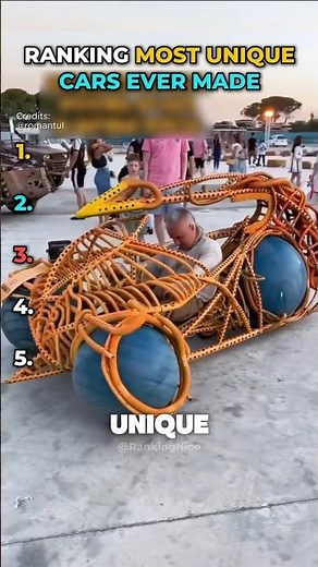 Ranking Most Unique Cars Ever Made