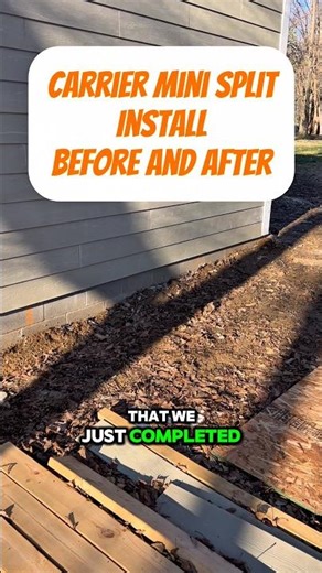 Carrier Mini Split Installed for one of our customers. #minisplit #airconditioner #heatpumps #home