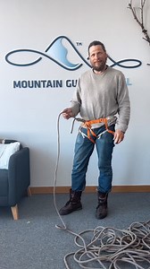 How to tie in a figure 8 knot! #climbing #knots #climbingknots #figure8 | Mountain Guide Travel
