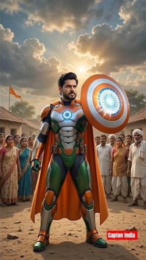 captain India saved the village #shorts #ytshorts #youtubeshorts