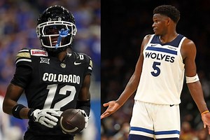 “I’m a shoe thief”: Travis Hunter has hilarious reaction to receiving heartwarming surprise from Anthony Edwards