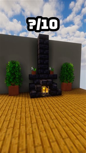 Minecraft Dark Fireplace #montagem