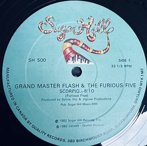 Grandmaster Flash & The Furious Five - Scorpio