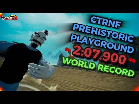 The Karters 2 - CTRNF Prehistoric Playground World Record 2:07.900