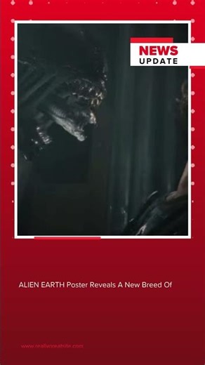 ALIEN EARTH Poster Reveals A New Breed Of Xenomorph And A Chilling Tagline