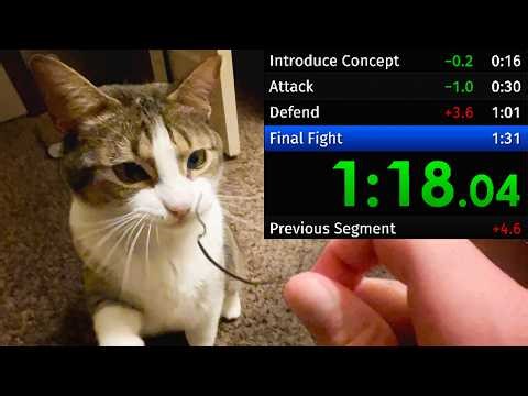 Tool Assisted Annoying My Cat Speedrun (WR)