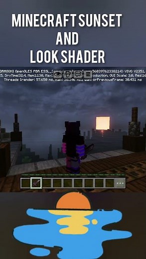 🌤️ “Minecraft’s Most Beautiful Sunset Ever! | Shader Perfection ☀️”#Minecraft #Sunset #Shader