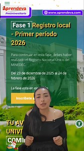 👩‍🎓Únete: https://b.aprendeva.com/PreU/facebook Carreras en Línea UTEQ 2026: 4 Opciones 100% Virtuales UT Quevedo ofrece 4 carreras 100% en línea: Educación, Ingeniería en Sistemas, TI y Seguridad Industrial. Inscripciones del 23 dic al 24 feb. Examen en línea de conocimientos en marzo. 📲 ¿Buscas flexibilidad total? Conoce las carreras en línea de la UTQ. Únete a nuestro canal de WhatsApp. ¡Link en el perfil! #ingresouniversidadesecuador #registronacional2026 #admision2026 #senescyt #ingresoa