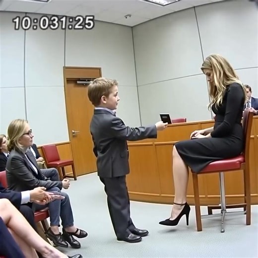 In court, my ex claimed, “My son wants to live with me.” The judge asked Zaden, “Is that true?” Zaden stood, pulled out his phone, and said, “May I play the recording from last night?” Silence filled the room. At just eight years old, Zaden looked older than his years. Damian, my ex, smirked in his suit, thinking he had won. The judge asked again, “Zaden, do you want to live with your father?” I couldn’t breathe. Please, don’t make him choose—not like this. (check in the first comment👇) | Faded