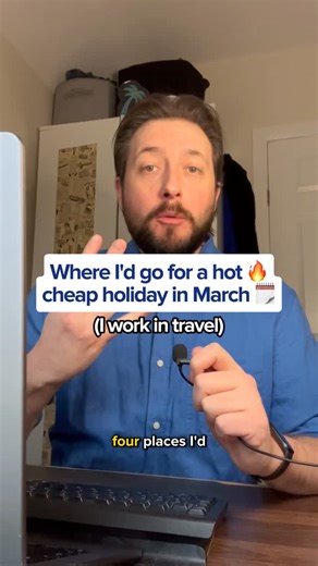 Rob ⛱️ Holiday Expert | Where's hot and cheap this March? Could be the perfect month for a holiday with destinations really hotting up but prices still really low... | Instagram
