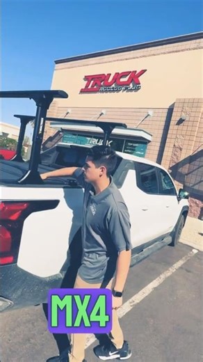 Chevy Silverado EV BakFlip MX4 Tonneau Cover & Elevate Rack System