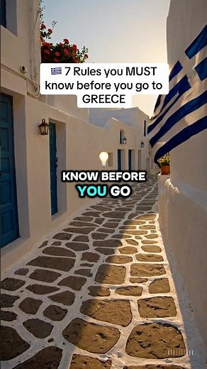 7 Cultural Rules You Must Know Before Visiting Greece 🇬🇷