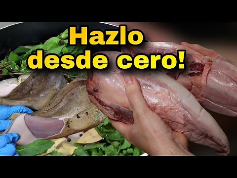How to cook beef tongue step by step from scratch 😜