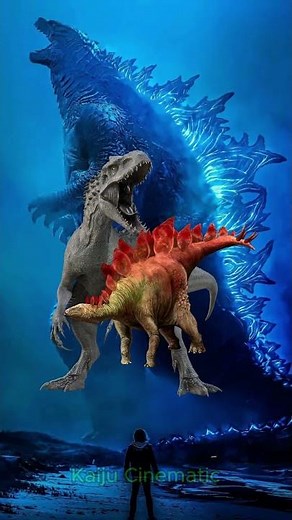 Indominus Rex vs The ENTIRE Jurassic World! 🦖 #godzilla #indominusrex