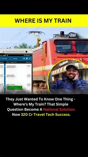 They Wanted To Know One Thing -Where's My Train? That Simple Question Becomes A National Solution