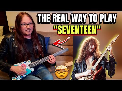 ‼️Reb Beach teaches us the REAL way to play his ICONIC riff to the Winger Classic “Seventeen” | 4K!