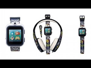 ITECHJR Kids smart watch with headphones and mini microphone