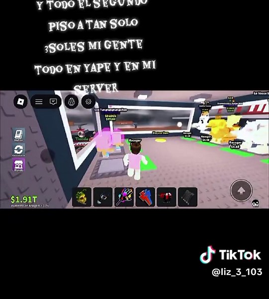 Videos de trade y pvp de brainrots (@liz_3_103) con “original sound -