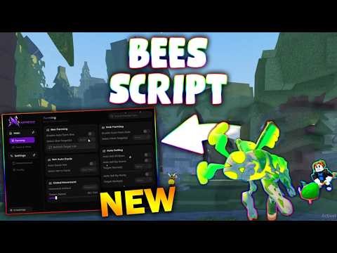 *NEW* Bees Script (PASTEBIN 2026) (AUTO FARM , AUTO SELL , AUTO BUY , TELEPORT )