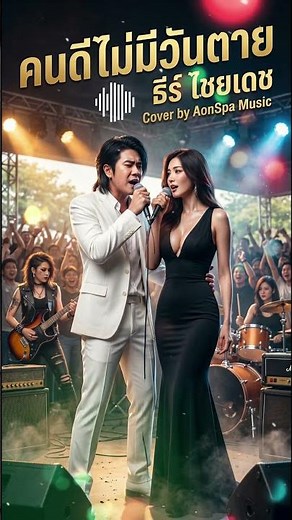 แด่ทุกความดีที่ไม่มีวันตาย 🤍 คนดีไม่มีวันตาย - ธีร์ ไชยเดช 🎸 [Cover] #AonSpaMusic #Shorts
