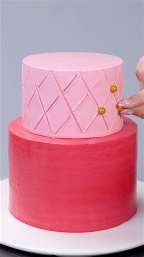 Satisfying Minnie Mouse Cake Decorating 🎀🎂 #shorts #satisfying #cakedecorating