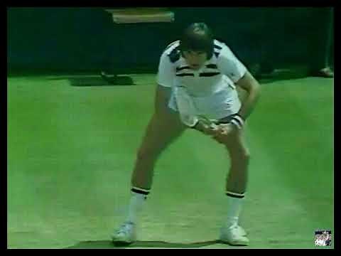 Wimbledon 1977 SF - Jimmy Connors (1) vs John Mc Enroe (Big Frag) (Condensed)