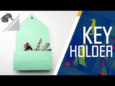 Origami - How To Make An Origami Key Holder Box