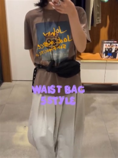 スタッフリアルバイ紹介！ 🏷️Teya ACTIVE BELT BAG No. US26230-2228001 最近のコーデに出てくる頻度の高いTeyaのウエストポーチ🖤✨ なんかシンプルだなあとか、シルエットメリハリつけたいなあってときに便利すぎるので本当に買ってよかった😌👏🏻 #アーバンリサーチ #着回しコーデ #夏コーデ #ウエストポーチ