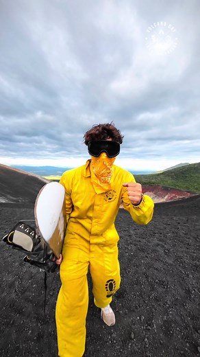 Snowboarding Adventure at Cerro Negro, Nicaragua