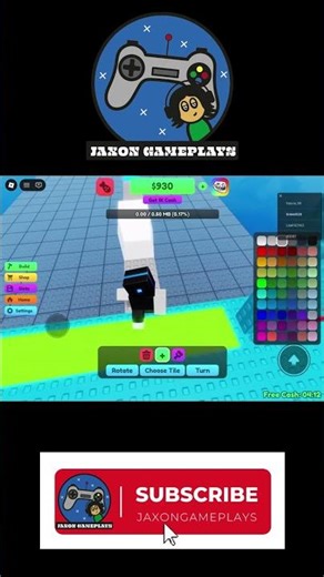 The Building Menu Explained Blocks & Costs #robloxshorts