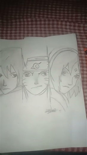 Naruto team drawing 😎