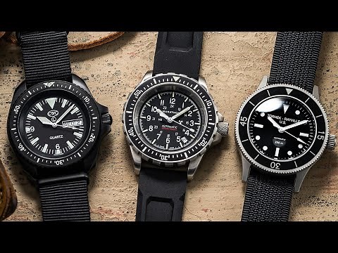 3 Class Leading Military Dive Watches Under $1,500 - CWC SBS, Tornek-Rayville, & Marathon GSAR