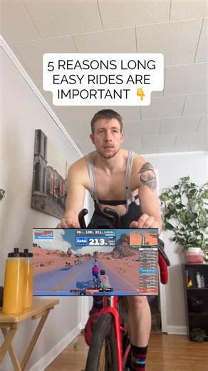 Dylan Pearce on Instagram: "5 Reasons Long Rides Are Important 1. Building Aerobic Capacity - Increasing mitochondrial density results in more ‘power plants’ in your muscle cells - Capillary density improves oxygen delivery - Your heart becomes more efficient, creating a higher stroke volume. In turn, lower heart rate for the same wattage. 2. Improving Fat Metabolism - Long easy rides train the body to burn more fat at higher outputs. - Sparing glycogen, your limited high intensity fuel 3. Accum