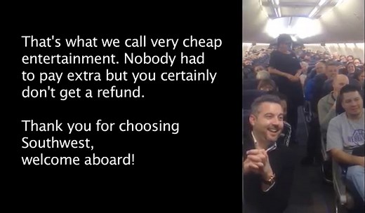 Southwest Airlines Safety Brief